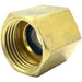 Wal-rich Corporation 4610016 3/4" Brass FHT x FPT Hose Adapter
