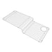 ROHL WSGRUW3616 Wire Sink Grid For RUW3616 Stainless Steel Kitchen Sink in Stainless Steel