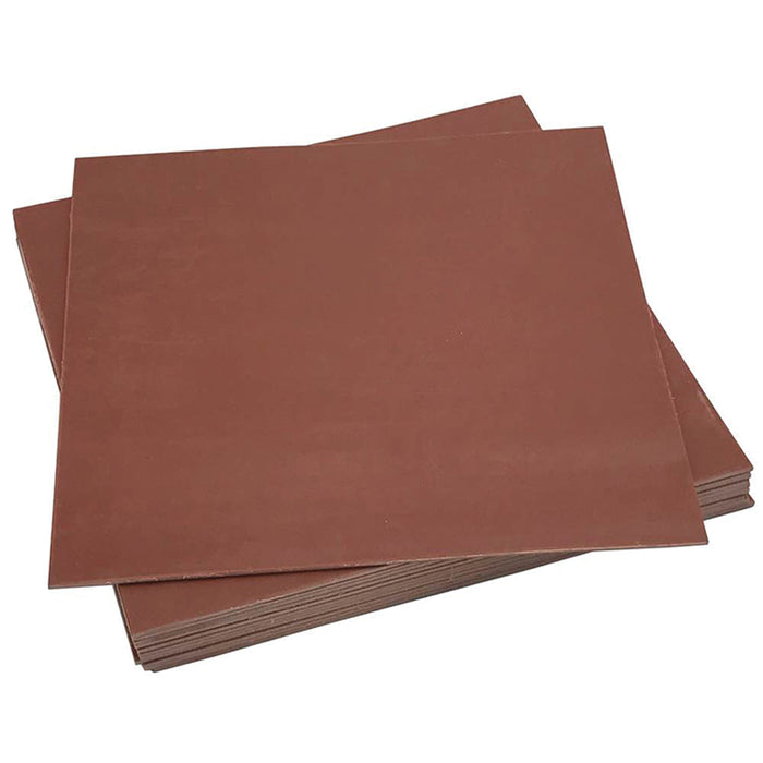 Wal-rich Corporation 1910002 Red Rubber Packing Gasket Material (6" x 6" | 1/16" Thick)