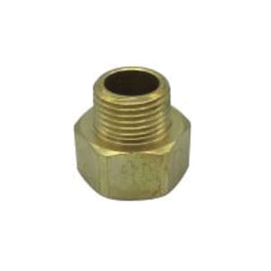 Wal-rich Corporation 4610028 3/4" Brass FHT x 1/2" MPT Hose Adapter