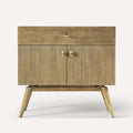 Honey Oakwith Aged Brass