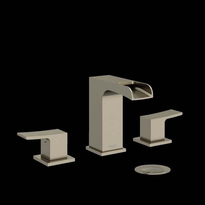 Riobel ZOOP08 Zendo Widespread Lavatory Faucet with Trough