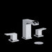 Riobel ZOOP08 Zendo Widespread Lavatory Faucet with Trough