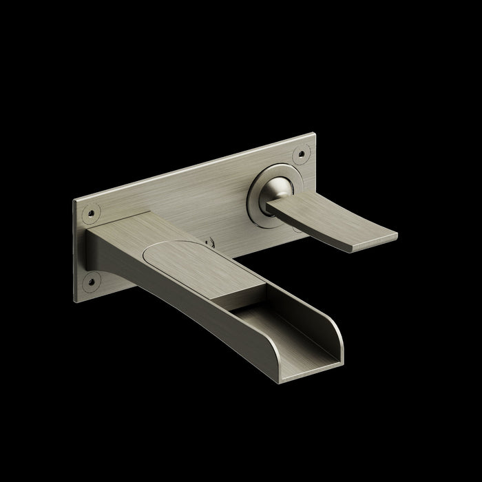 Riobel ZOOP11 Zendo Wall Mount Lavatory Faucet with Trough