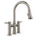 Empressa Pull-Down Dual-Spray Bridge Faucet