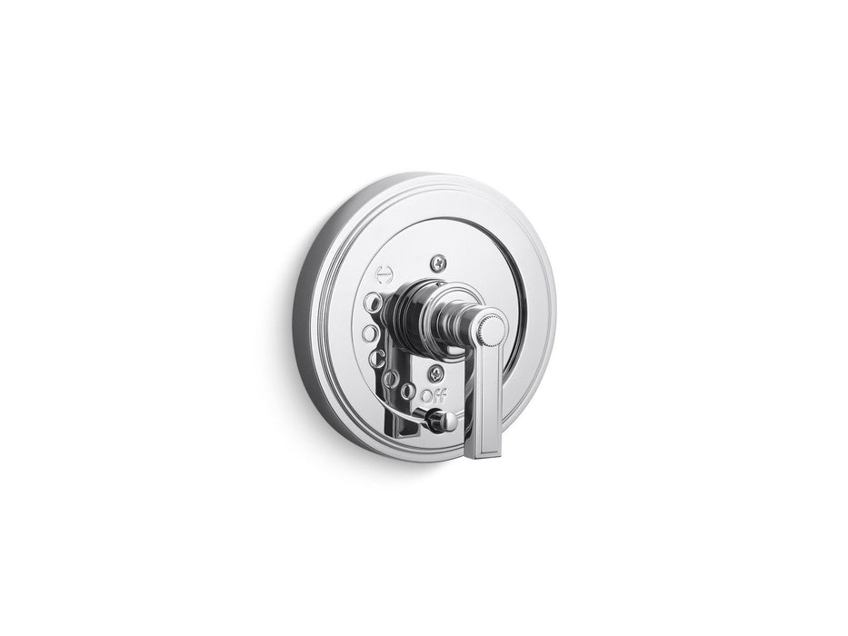 Kallista P24116-LV-AD Vir Stil by Laura Kirar Pressure Balance Trim with Diverter, Lever Handle