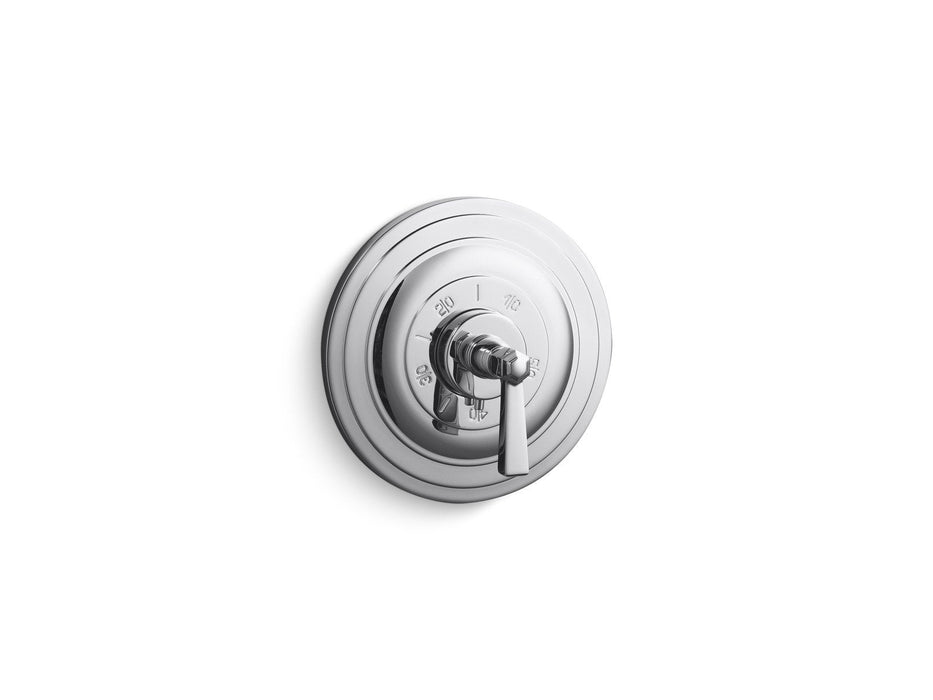 Kallista P22762-LV-AD For Town Thermostatic Trim, Lever Handle