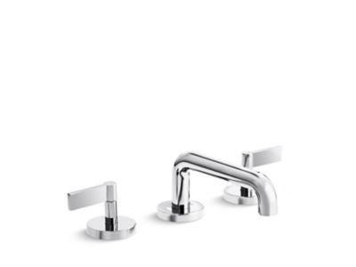 Kallista P24491-LV One Basin Set, Low Spout, Lever Handle