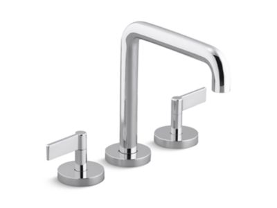 Kallista P21802-LV One Dm Bath Set, Tall Spout, Lever
