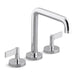 Kallista P21802-LV One Dm Bath Set, Tall Spout, Lever