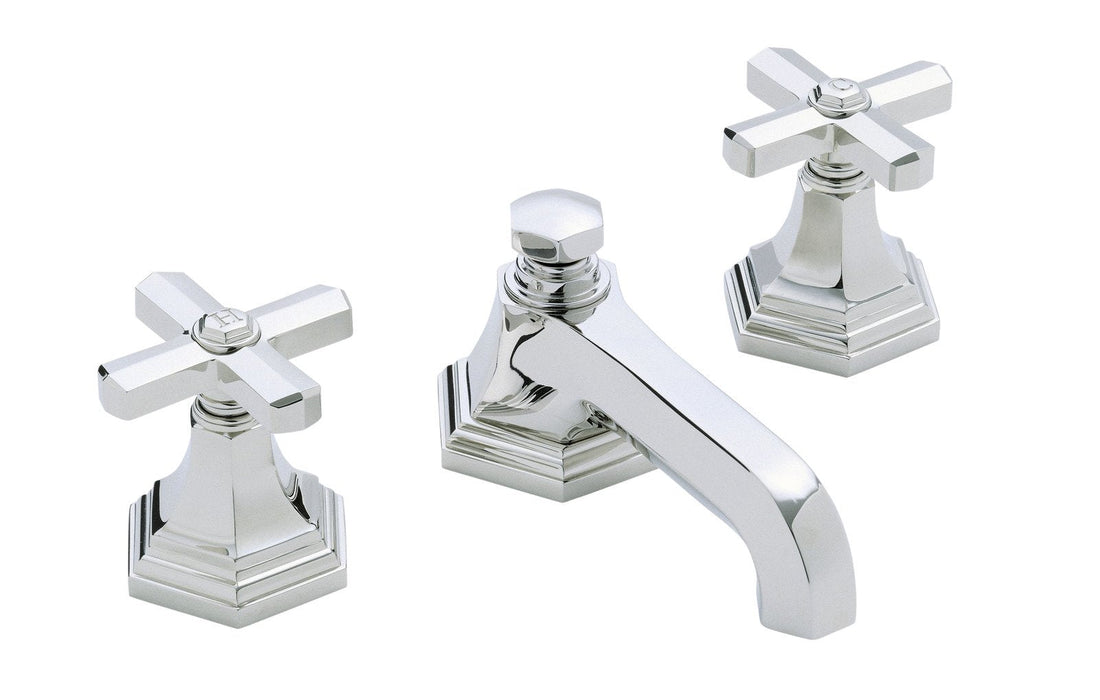 Kallista P22731-00-CP For Town Sink Faucet, Low Spout, Cross Handles