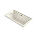 KOHLER K-1167-XHGHL Underscore 60" x 30" alcove Heated BubbleMassage air bath with whirlpool, left drain