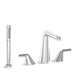 Kallista P24803-LV-GN Taper by Bjarke Ingels Deck-Mount Bath Faucet with Diverter