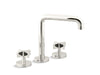 Kallista P24405-CR-CP One Deck-Mount Bath Faucet, Tall-Spout, Cross Handles
