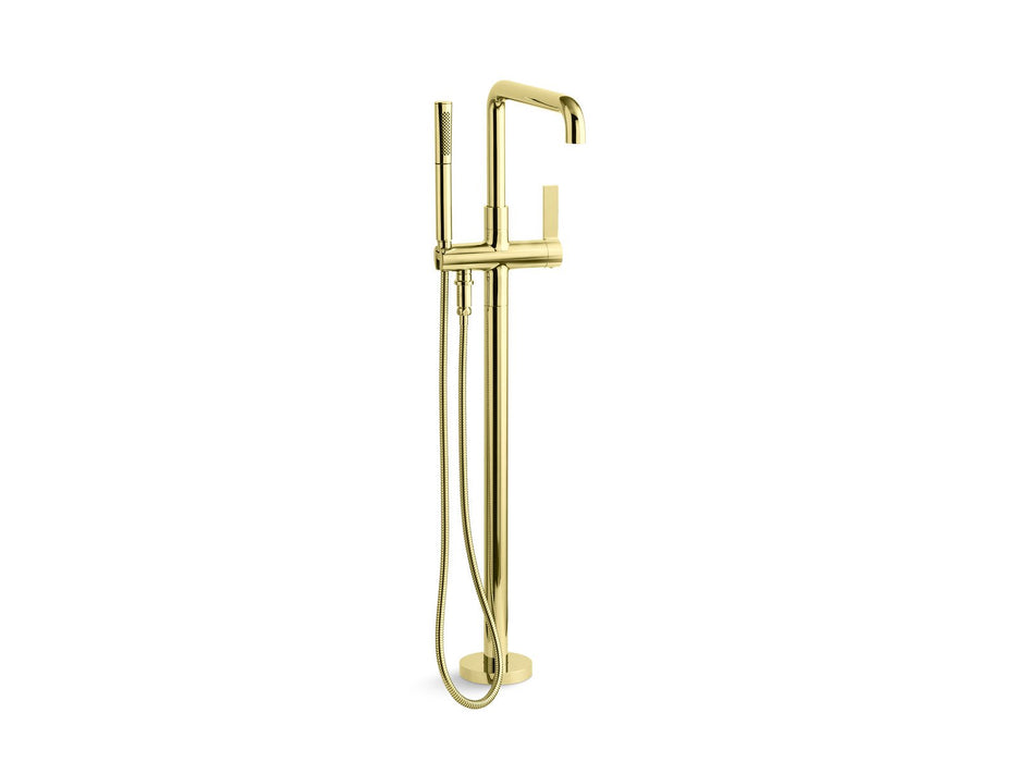 Kallista P24418-00-CP One Freestanding Bath Faucet, Less Handshower