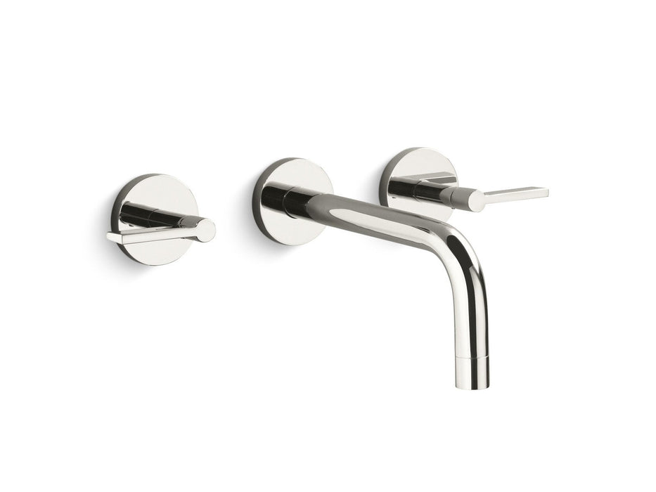 Kallista P24410-LV-CP One Wall Mount Sink Faucet, Lever Handles
