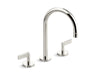 Kallista P24490-LV-CP One Sink Faucet, Gooseneck Spout, Lever Handles