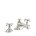 Kallista P24601-CR-ULB Bellis Sink Faucet, Noble Spout, Cross Handles