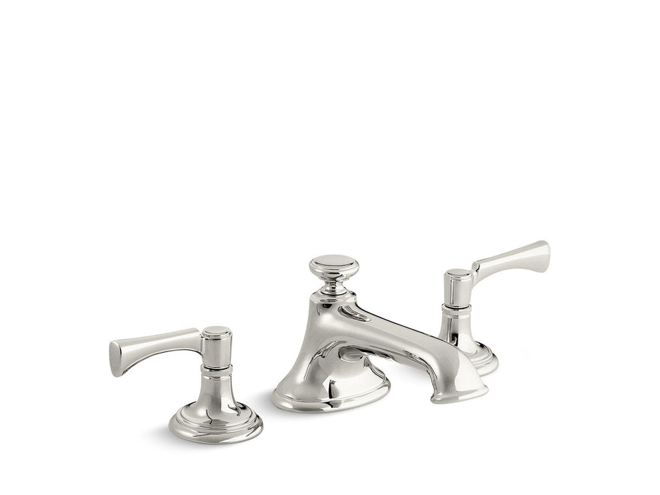 Kallista P24601-LV-ULB Bellis Sink Faucet, Noble Spout, Lever Handles