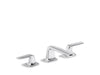 Kallista P24700-LV-AF Per Se Sink Faucet, Low Spout, Lever Handles