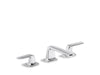 Kallista P24700-LV Per Se Sink Faucet Set, Lever Handle
