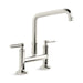 Kallista P25001-00 Quincy Bridge Faucet, Deck Mount