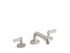 Kallista P24491-LV-CP One Sink Faucet, Low Spout, Lever Handles