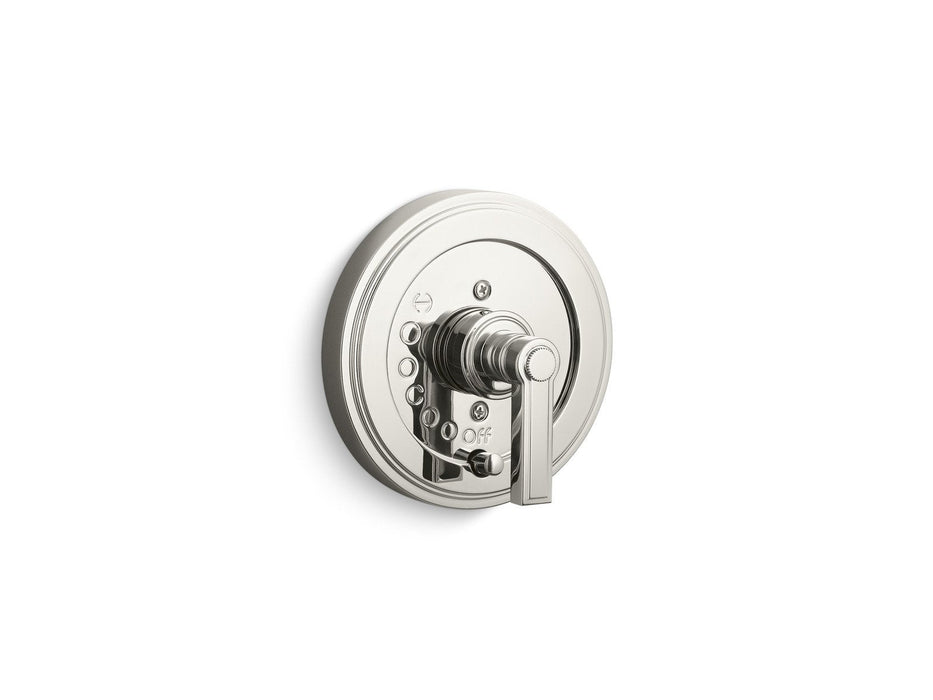 Kallista P24116-LV-AD Vir Stil by Laura Kirar Pressure Balance Trim with Diverter, Lever Handle