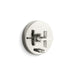 Kallista P24416-CR-CP One Pressure Balance Trim with Diverter, Cross Handle