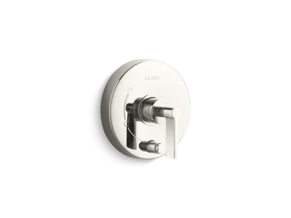 Kallista P24416-LV-CP One Pressure Balance Trim with Diverter, Lever Handle