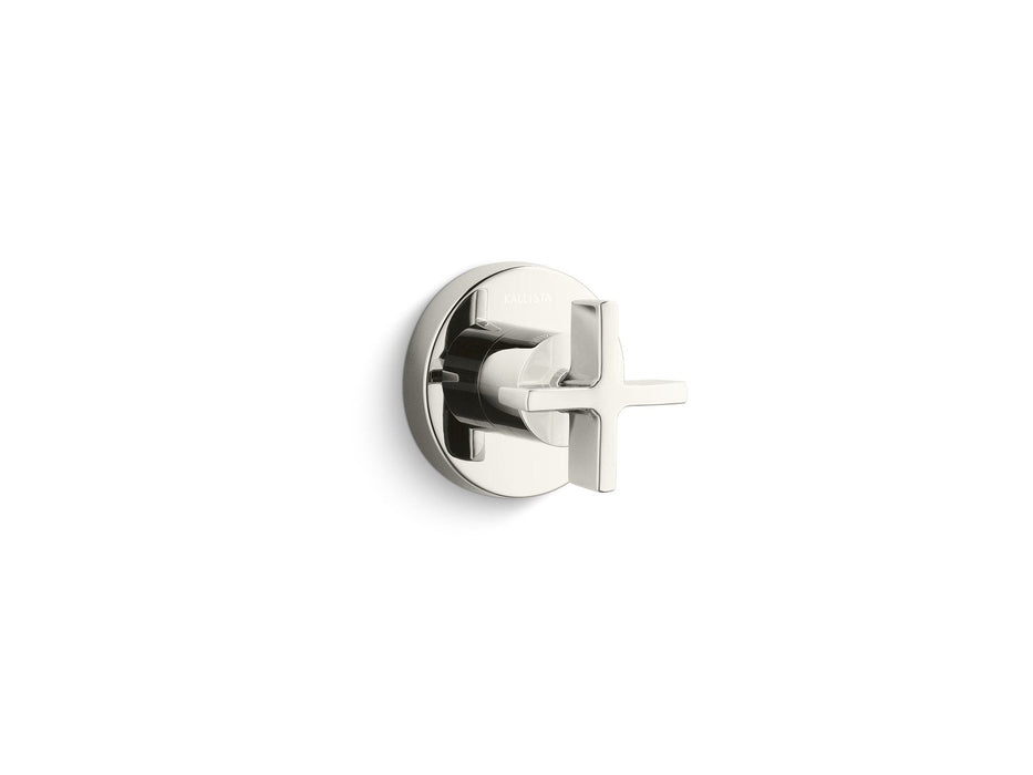 Kallista P24423-CR-CP One Volume Control Trim, Cross Handle
