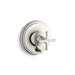 Kallista P24616-CR-CP Bellis Pressure Balance Trim with Diverter, Cross Handle