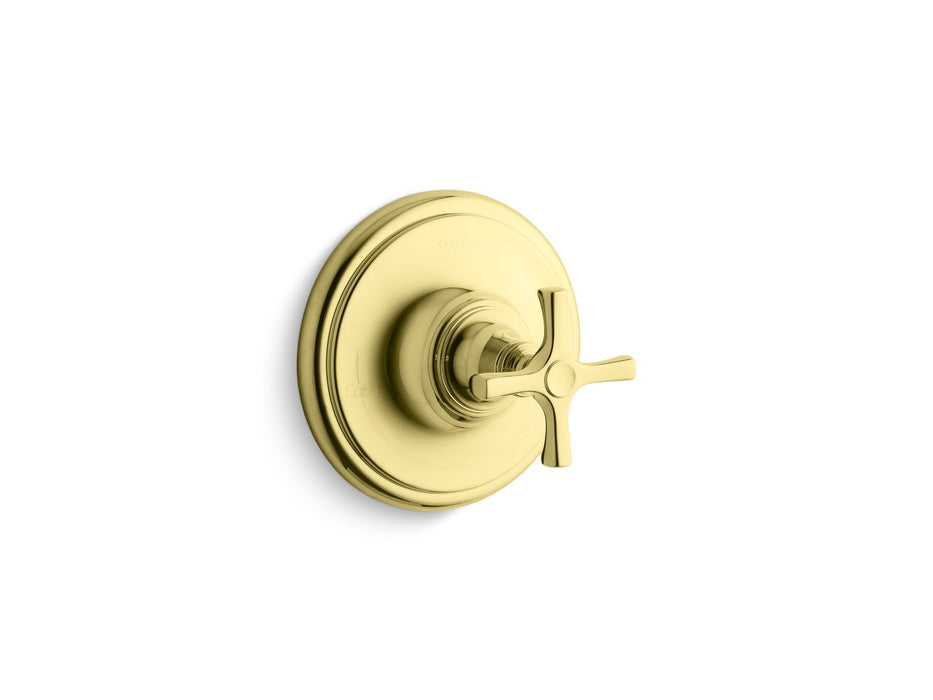 Kallista P24622-CR-ULB Bellis Thermostatic Trim, Cross Handle