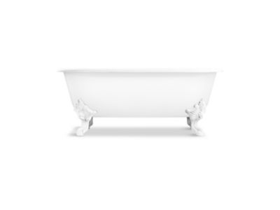 Kallista Cleo/Circe P50202-W Circe Bath No Feet-Exterior White
