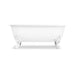 Kallista Cleo/Circe P50202-W Circe Bath No Feet-Exterior White