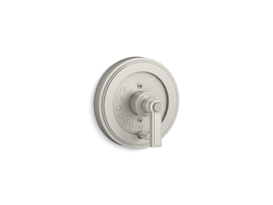 Kallista P24116-LV-AD Vir Stil by Laura Kirar Pressure Balance Trim with Diverter, Lever Handle