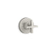 Kallista P24423-CR-CP One Volume Control Trim, Cross Handle