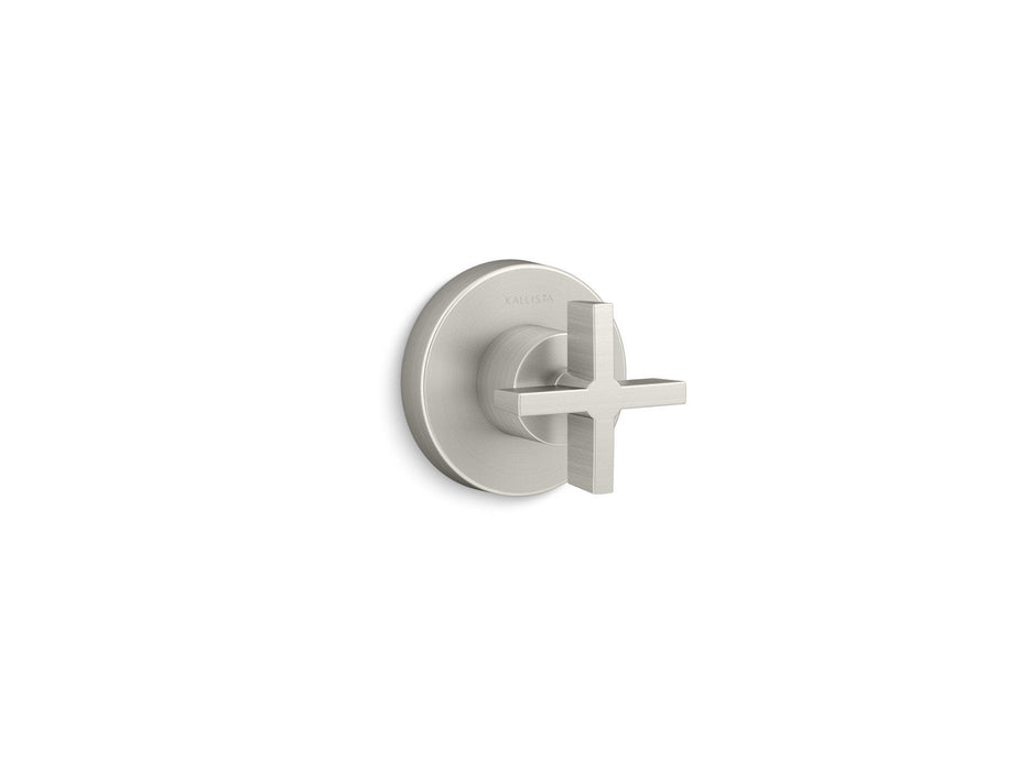 Kallista P24423-CR-CP One Volume Control Trim, Cross Handle