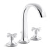 Kallista P25003-CR Script Deckmnt Bath Faucet Crss Hndl