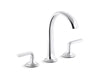 Kallista P25007-LV Script Sink Faucet Arch Spout Lvr Hndl