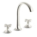 Kallista P25007-CR-BV Script Sink Faucet, Arch Spout, Cross Handles