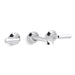 Kallista P25011-LV-BCH Script Wall-Mount Sink Faucet, Lever Handles