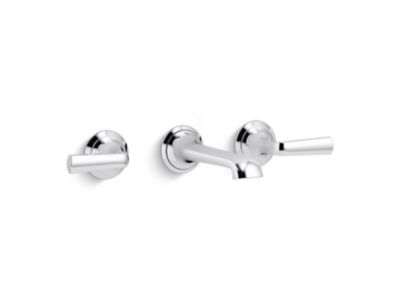 Kallista P25011-LV Script Wall-Mount Sink Faucet Lvr Hndl