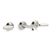 Kallista P25011-LV-BCH Script Wall-Mount Sink Faucet, Lever Handles