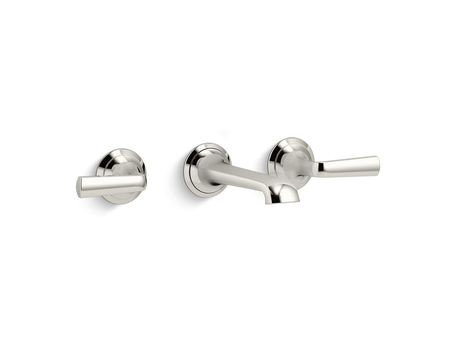 Kallista P25011-LV-BCH Script Wall-Mount Sink Faucet, Lever Handles