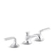Kallista P25054-FRW Script Snk Fct Low Spt Enml Frost Wave