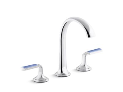 Kallista P25055-CBW Script Snk Fct Arch Spt Enml Blue Wave
