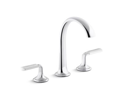 Kallista P25055-FRW Script Snk Fct Arch Spt Enml Frost Wave