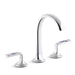 Kallista P25055-SPR Script Snk Fct Arch Spt Enml Sprng Rain