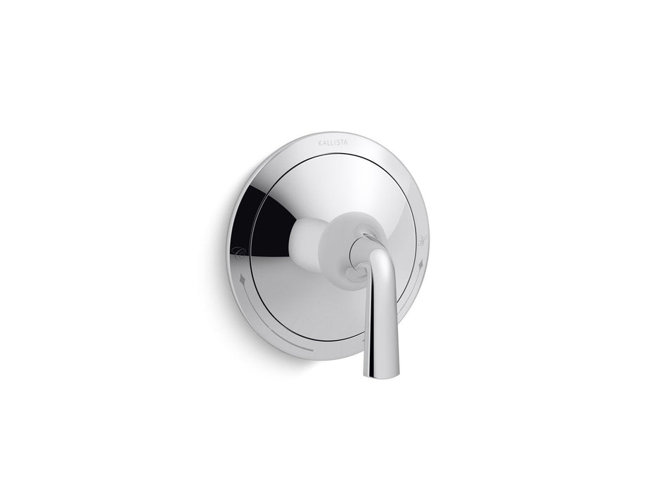 Kallista P25022-LV-BV Script Thermostatic Trim, Lever Handles